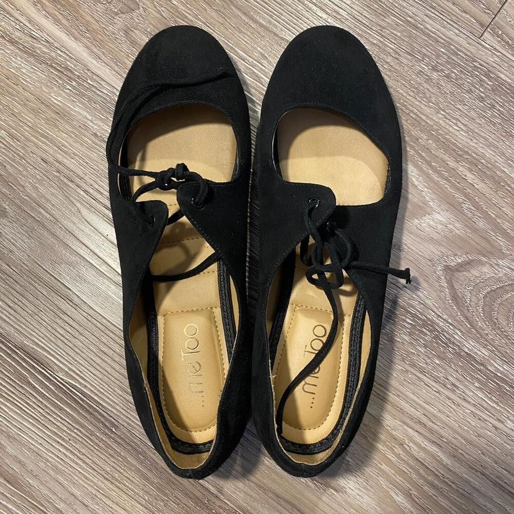 Me too Women's Black Ballet shoes Size 10